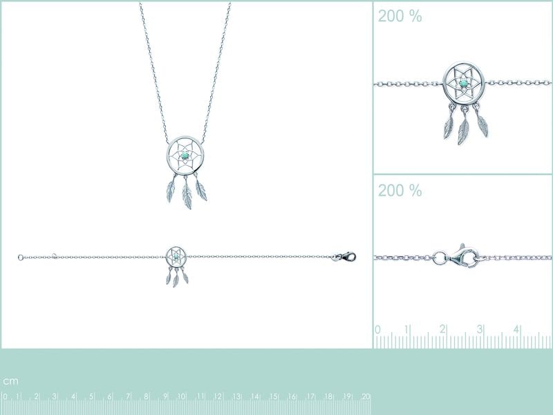 COLLIER ARGENT