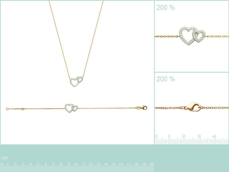 COLLIER PLAQUE OR