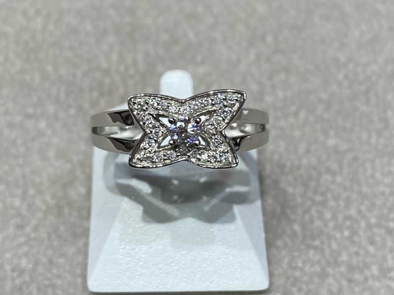 BAGUE OR DIAMANTS
