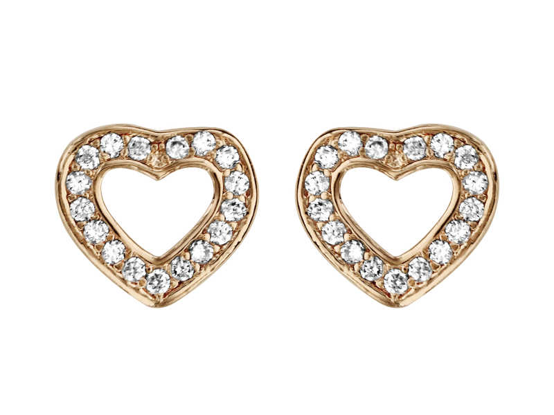 BOUCLES D'OREILLES PLAQUE OR