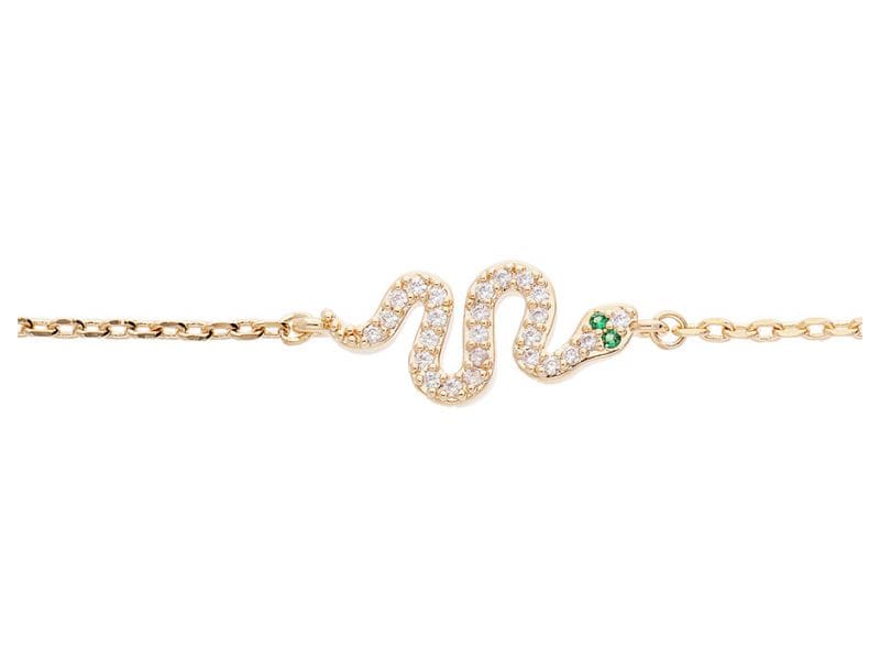 BRACELET PLAQUE OR