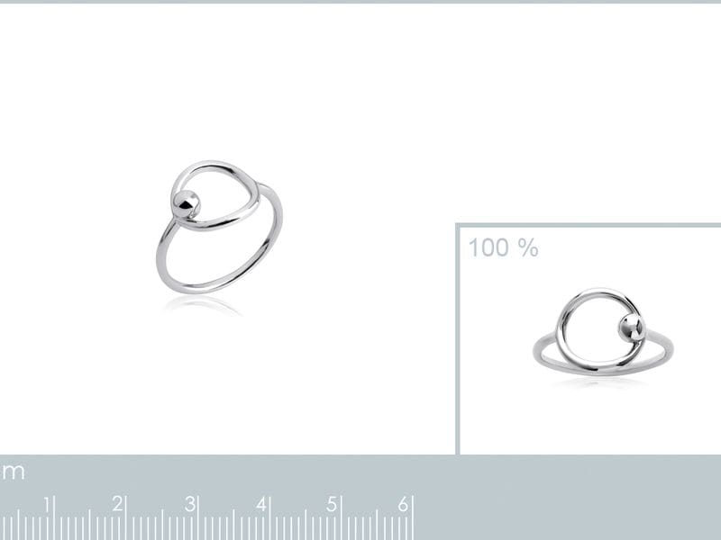 BAGUE ARGENT