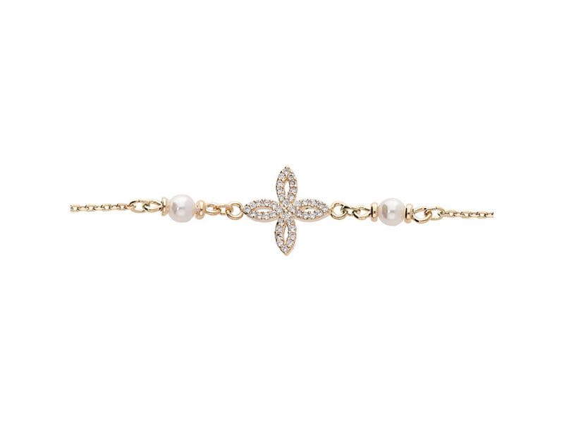 BRACELET PLAQUE OR