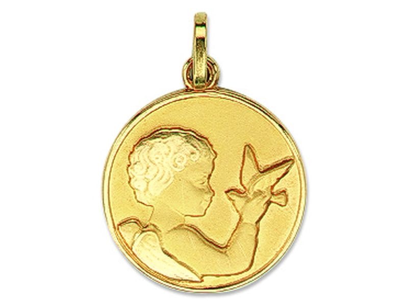MEDAILLE ANGE OR