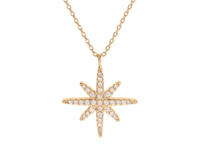 COLLIER PLAQUE OR