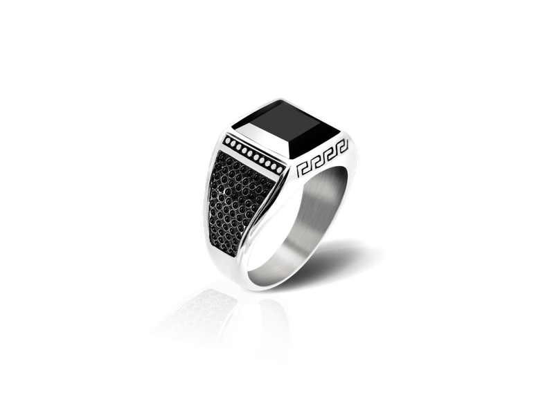 BAGUE ACIER