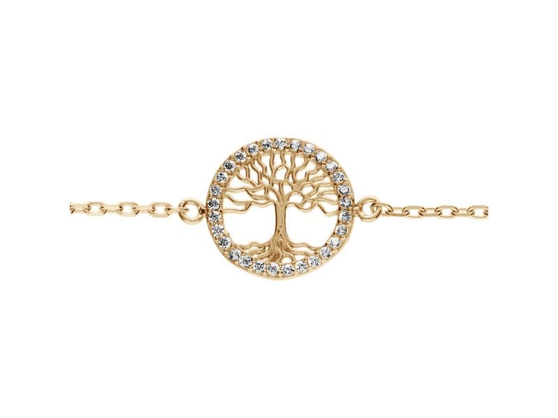 BRACELET PLAQUE OR