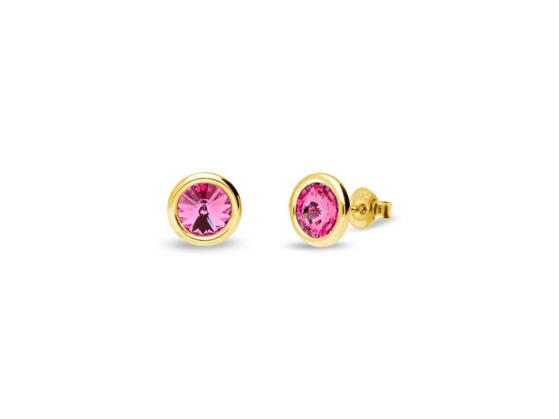 BOUCLES D'OREILLES PLAQUE OR
