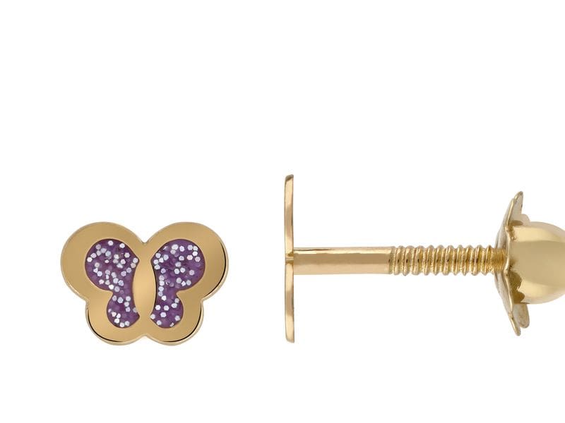 BOUCLES D'OREILLES ENFANT OR