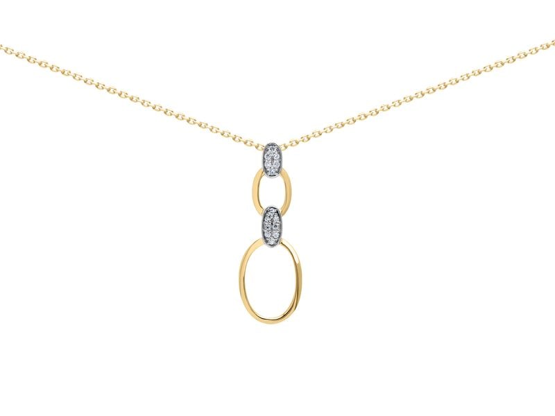 COLLIER OR DIAMANTS