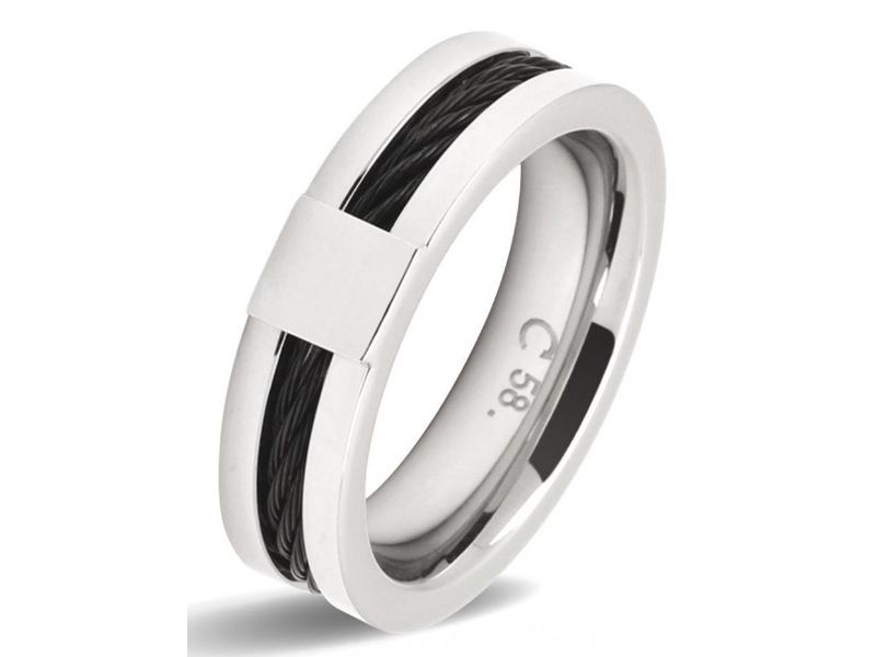 BAGUE ACIER