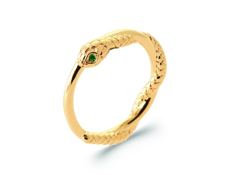 BAGUE PLAQUE OR
