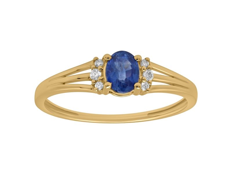 BAGUE SAPHIR OR JAUNE