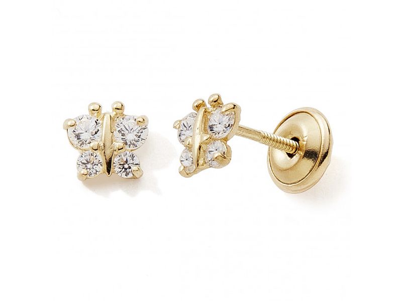 BOUCLES D'OREILLES ENFANT OR