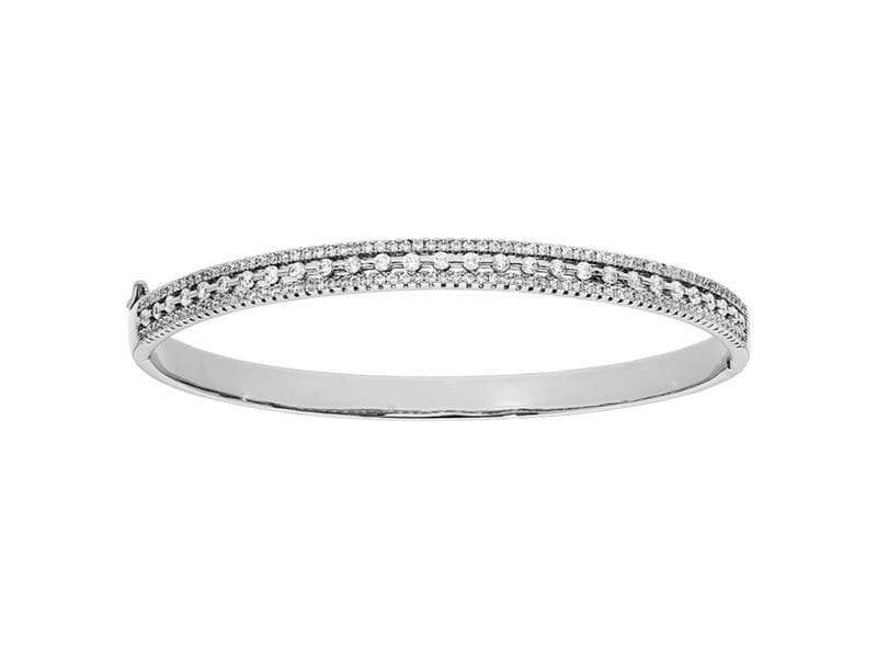 BRACELET JONC ARGENT