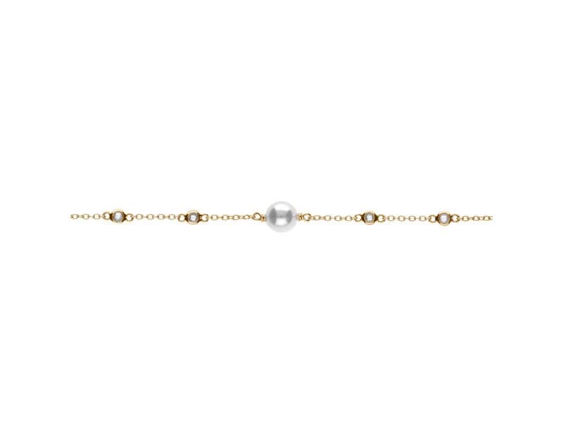 BRACELET ARGENT/DORURE JAUNE