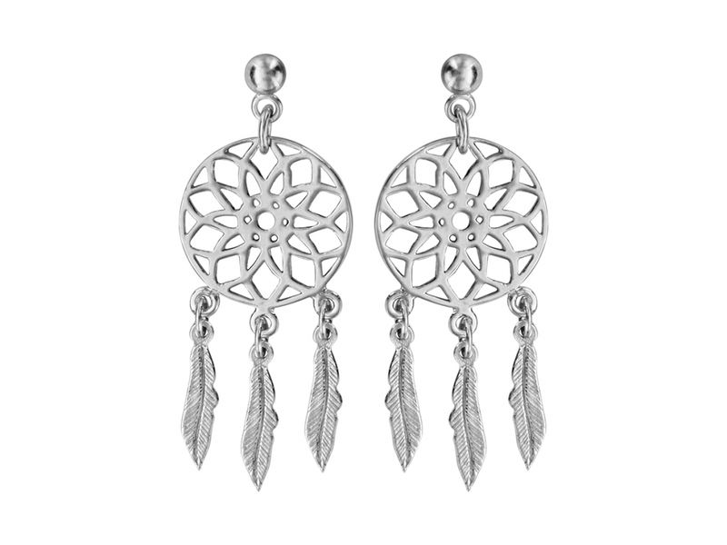 BOUCLES D'OREILLES ARGENT