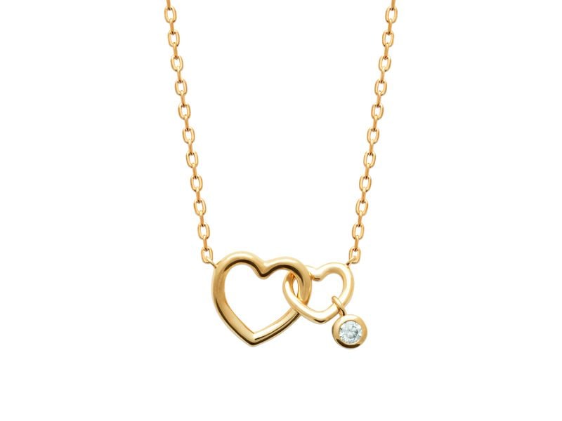 COLLIER PLAQUE OR
