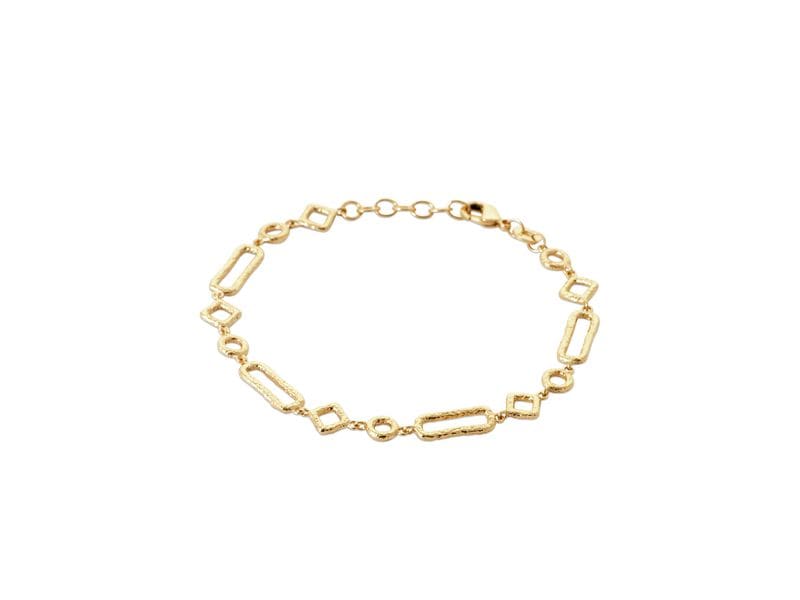 BRACELET PLAQUE OR