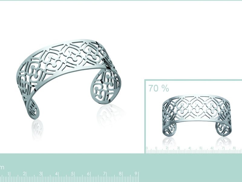 BRACELET JONC ACIER
