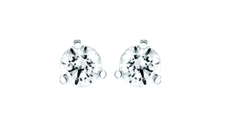 BOUCLES D'OREILLES OR DIAMANTS