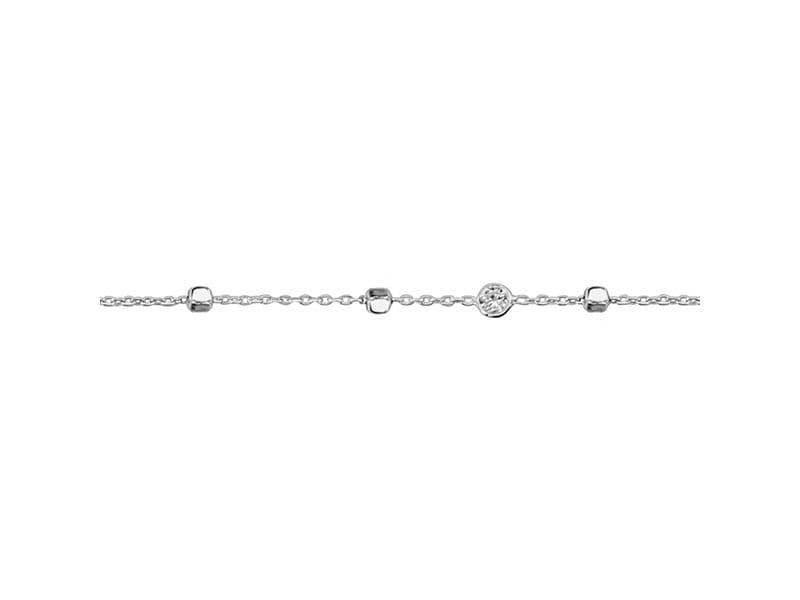 CHAINE DE CHEVILLE ARGENT