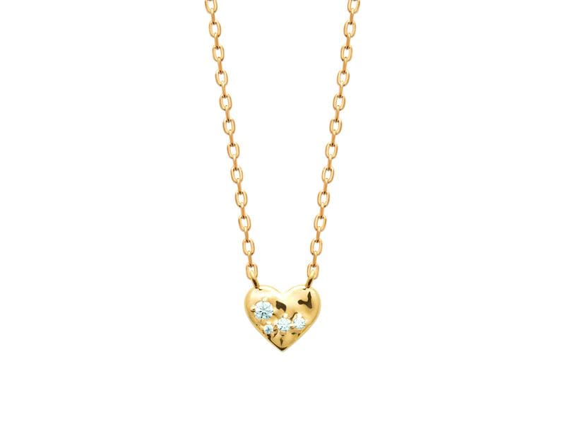 COLLIER PLAQUE OR