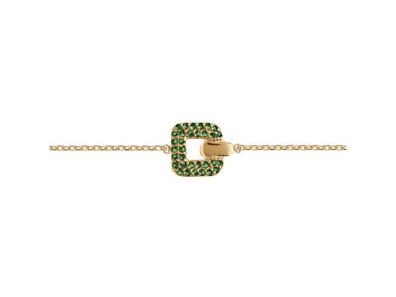 BRACELET PLAQUE OR