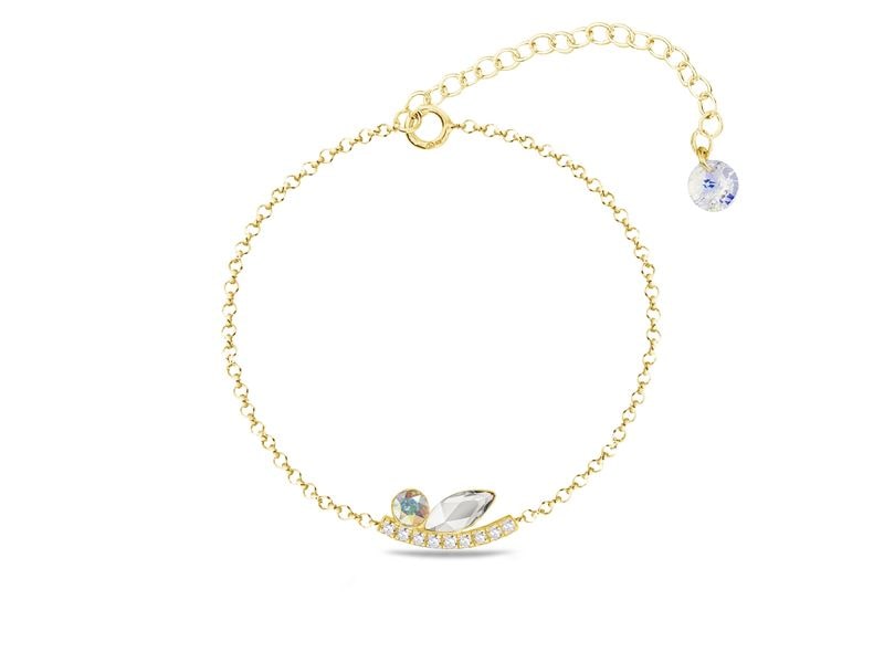 BRACELET PLAQUE OR