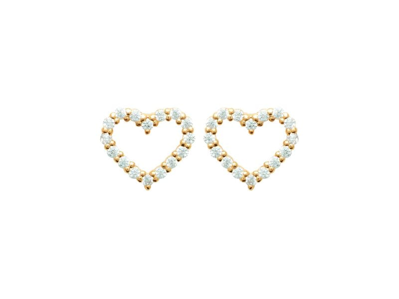 BOUCLES D'OREILLES PLAQUE OR