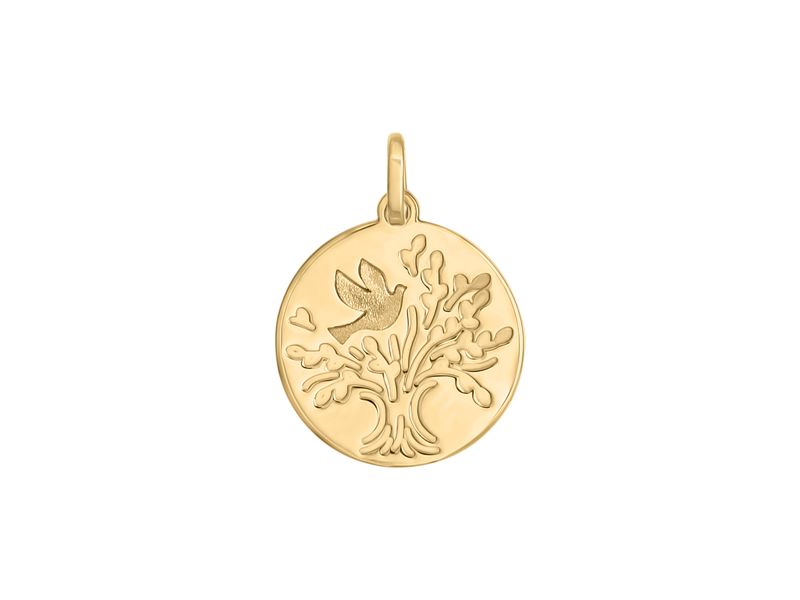 MEDAILLE ARBRE DE VIE OR