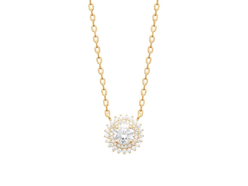COLLIER PLAQUE OR