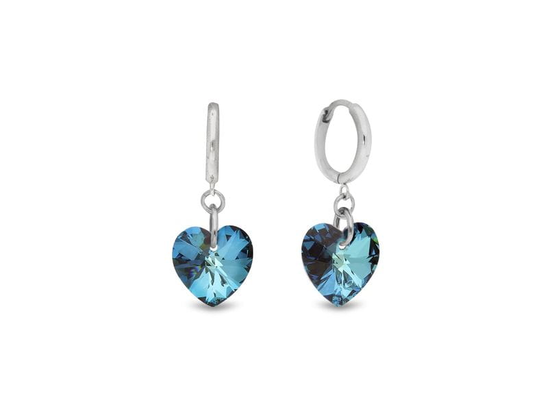 BOUCLES D'OREILLES ACIER FEMME