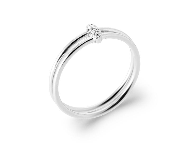 BAGUE ARGENT