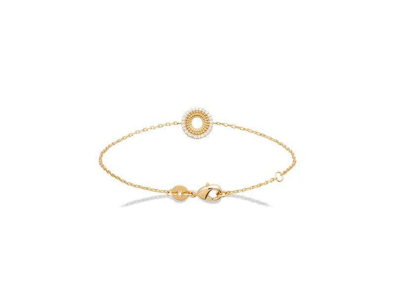 BRACELET PLAQUE OR