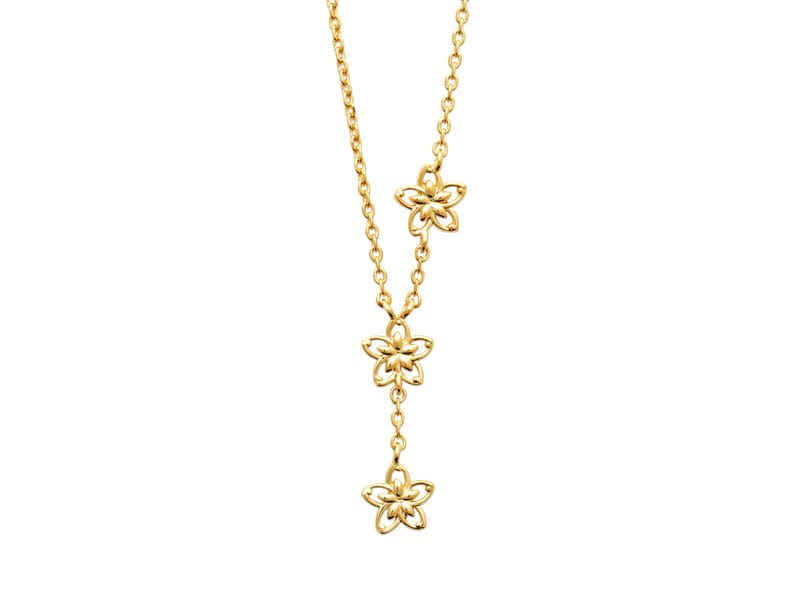 COLLIER PLAQUE OR