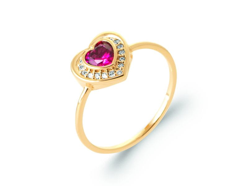 BAGUE PLAQUE OR