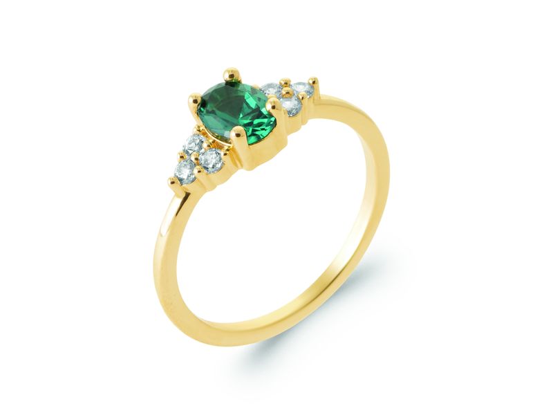 BAGUE PLAQUE OR
