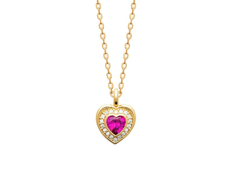 COLLIER PLAQUE OR